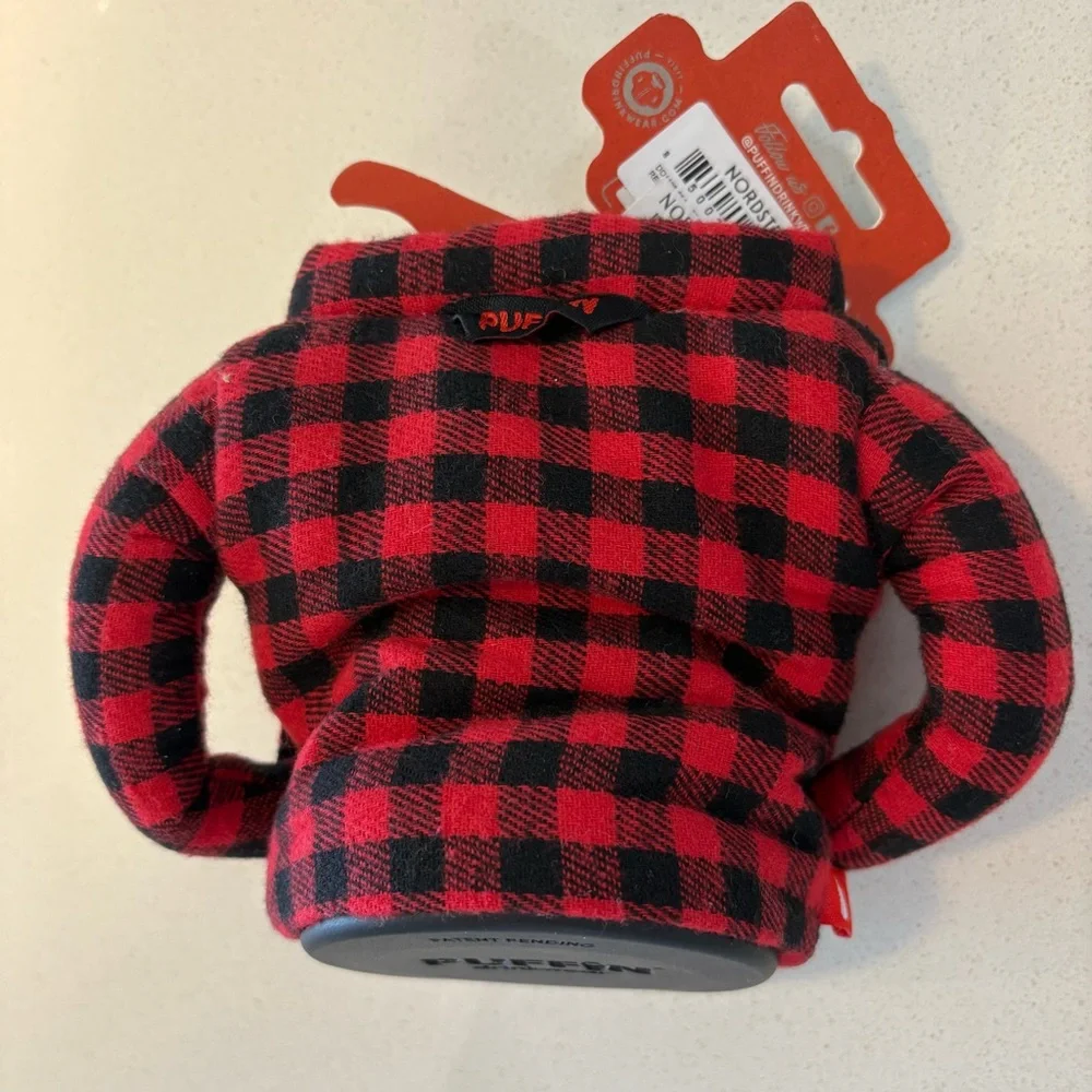 Puffin Drink Coozie Lumberjack Drinkwear